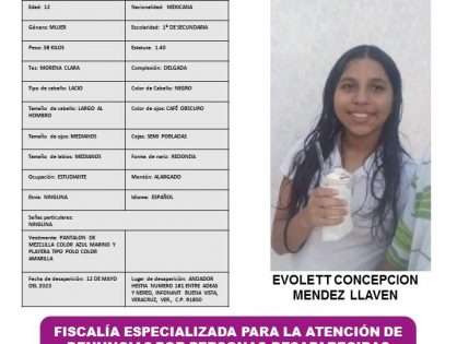 EVOLETT CONCEPCIÓN MÉNDEZ LLAVEN