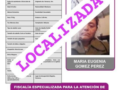 MARÍA EUGENIA GÓMEZ PÉREZ