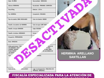 HERMINIA ARELLANO SANTILLAN