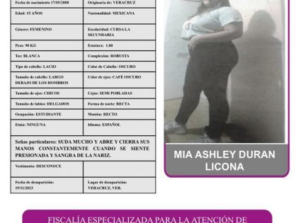 MIA ASHLEY DURÁN LICONA