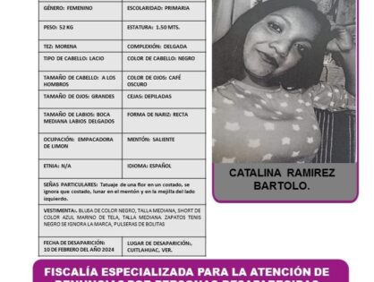 CATALINA RAMIREZ BARTOLO