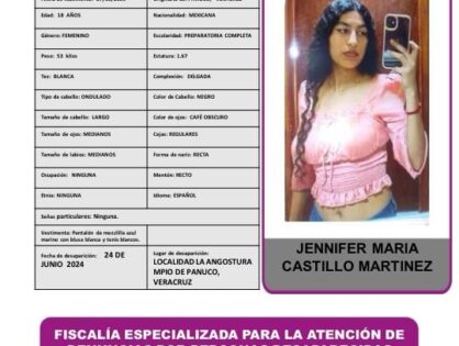 JENNIFER MARIA CASTILLO MARTINEZ PA