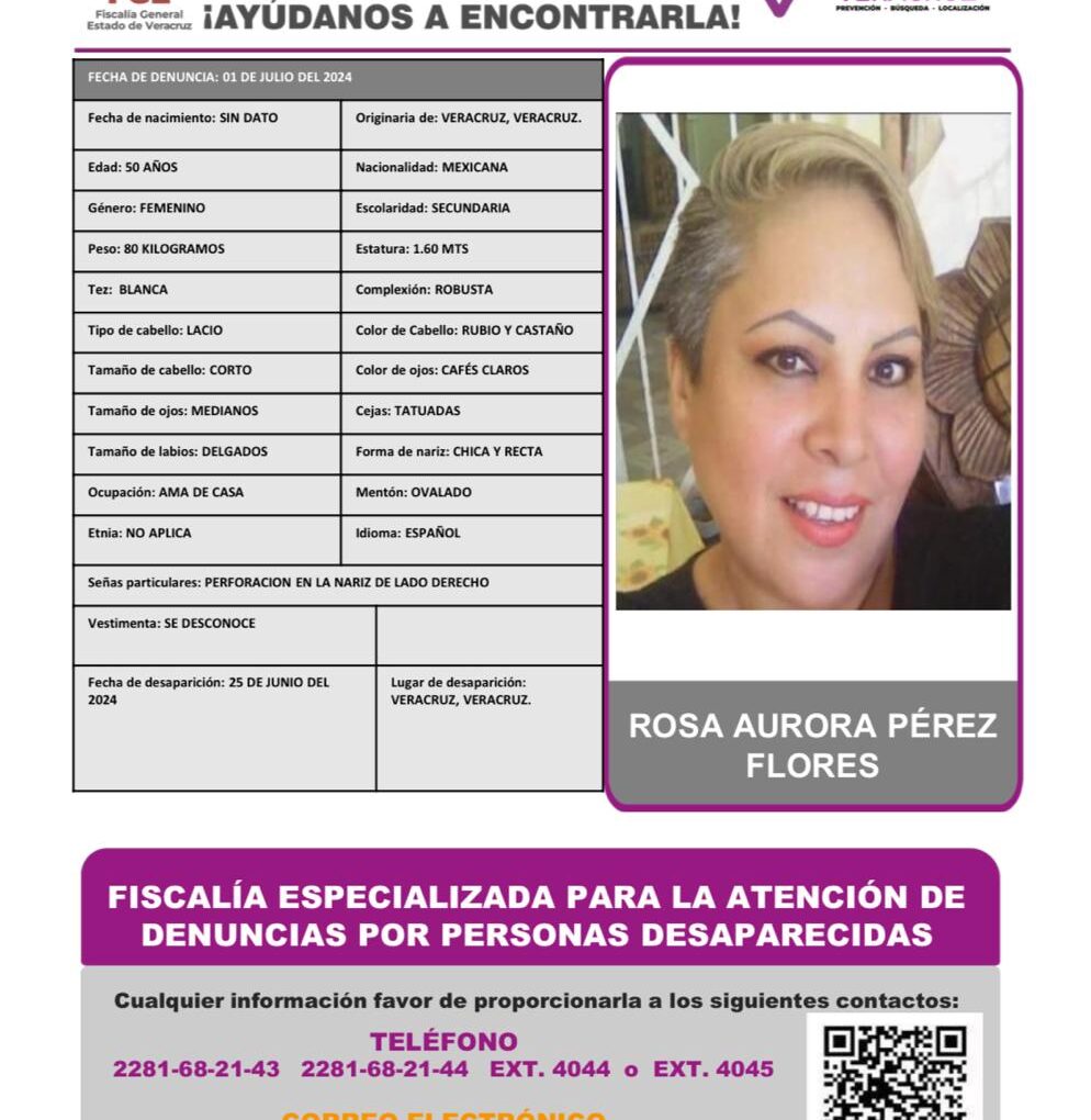 ROSA AURORA PEREZ FLOES PA