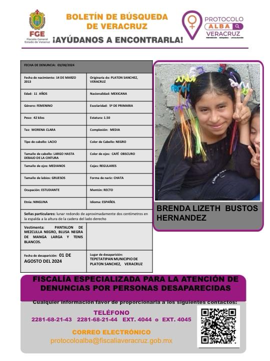 BRENDA LIZETH BUSTOS HERNANDEZ PA