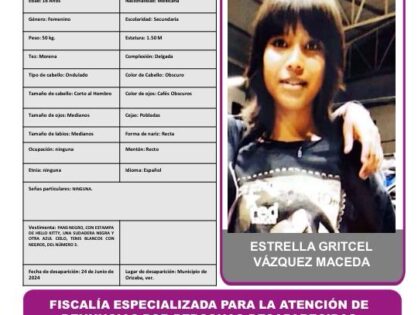 ESTRELLA GRITCEL VAZQUEZ MACEDA PA