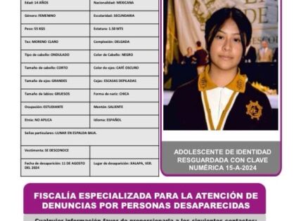 IDENTIDAD RESGUARDADA CON CLAVE NUMÉRICA  15-A-2024