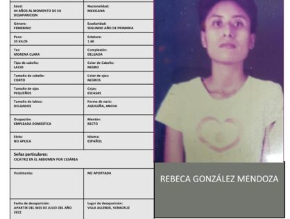 REBECA GONZALEZ MENDOZA PA