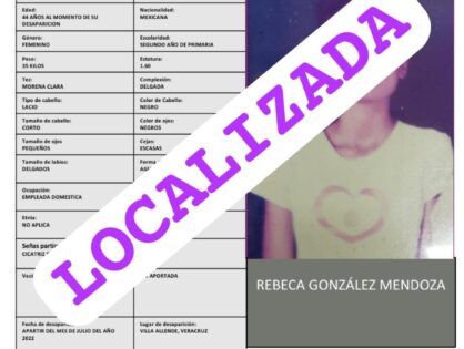 REBECA GONZALEZ MENDOZA PA