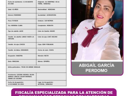 ABIGAIL GARCIA PERDOMO PA