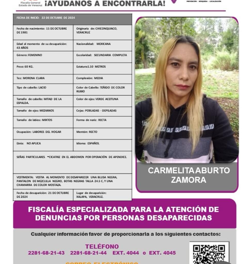 CARMELITA ABURTO ZAMORA PA