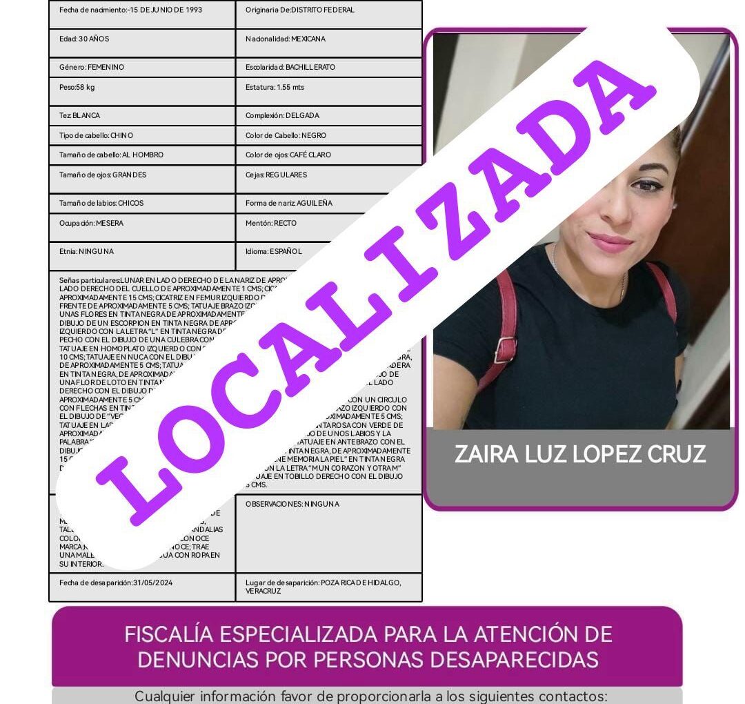 ZAIRA LUZ LOPEZ CRUZ PA