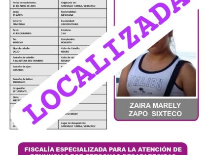 ZAIRA MARELY ZAPO SIXTECO