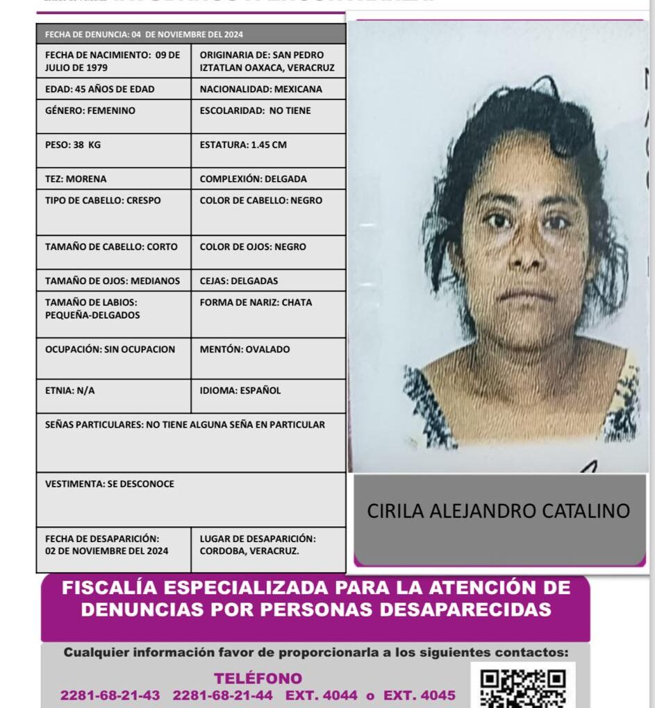 CIRILA ALEJANDRO CATALINO PA