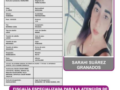 SARAHI SUAREZ GRANADOS PA