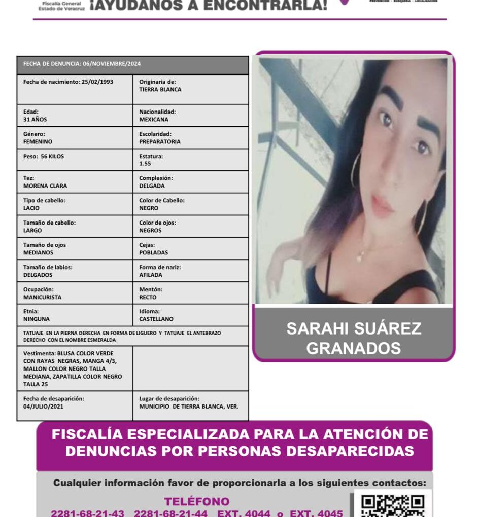 SARAHI SUAREZ GRANADOS PA