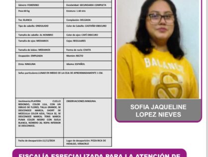 SOFIA JAQUELINE LOPEZ NIEVES PA