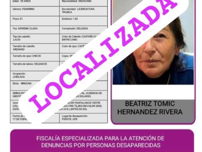 BEATRIZ TOMIC HERNANDEZ RIVERA PA (DESACTIVADAS)