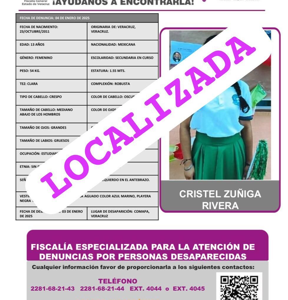 CRISTEL ZUÑIGA RIVERA PA (DESACTIVADAS)