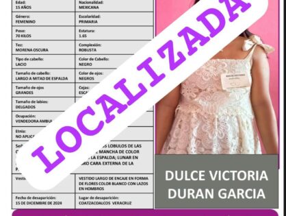 DULCE VICTORIA DURAN GARCIA PA (DESACTIVADAS)