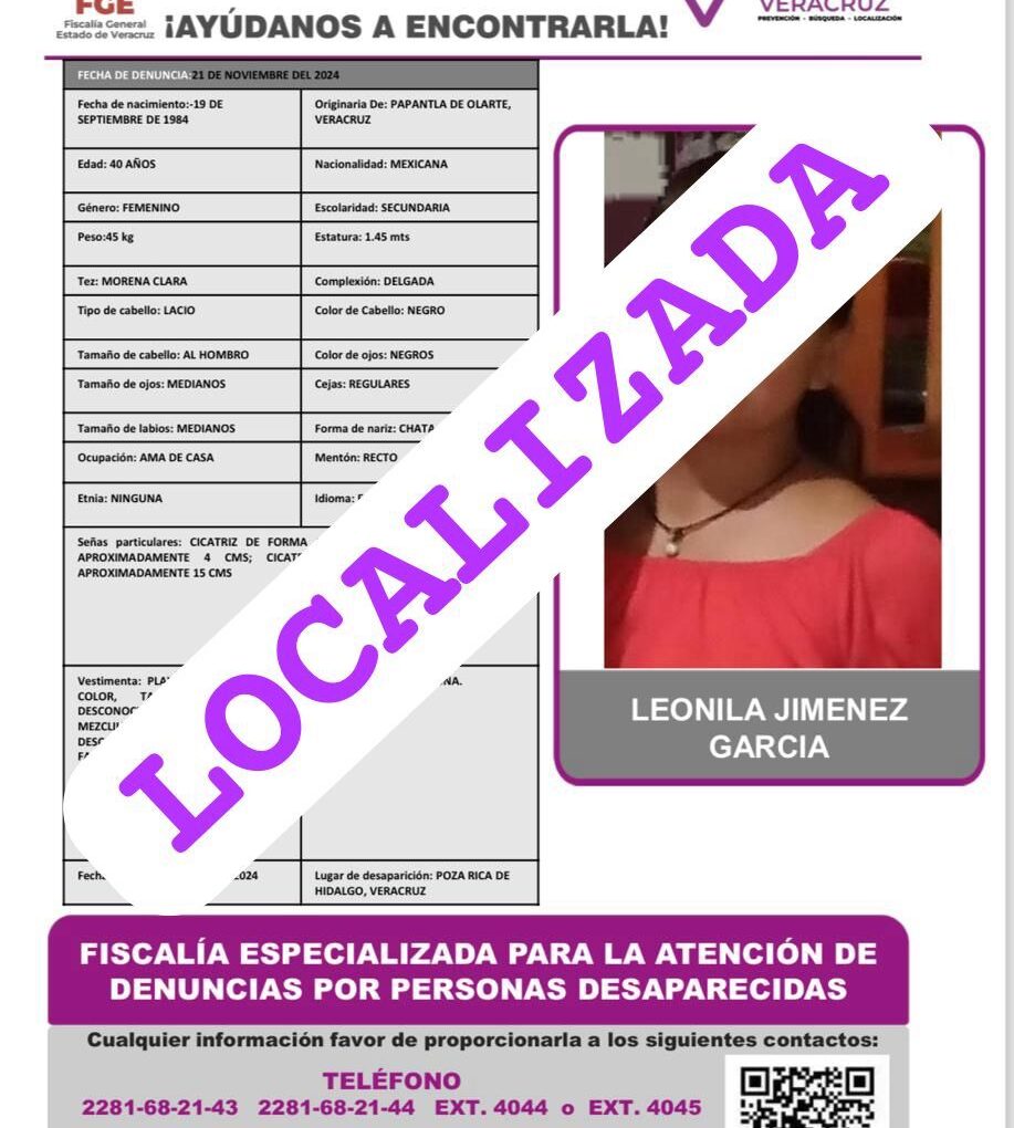 LEONILA JIMENEZ GARCIA PA (DESACTIVADAS)