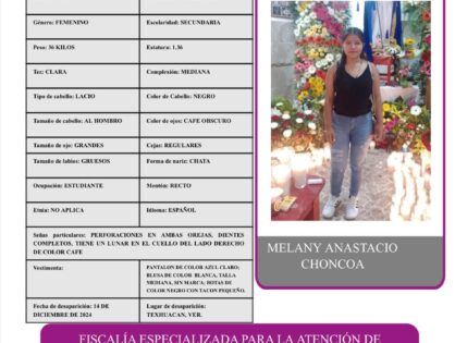 MELANY ANASTACIO CHONCOA PA (ACTIVADAS)