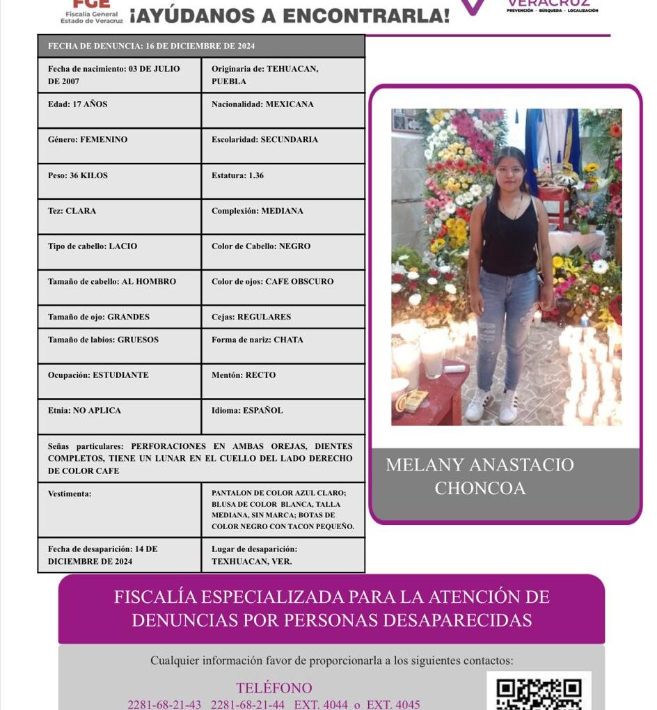 MELANY ANASTACIO CHONCOA PA (ACTIVADAS)