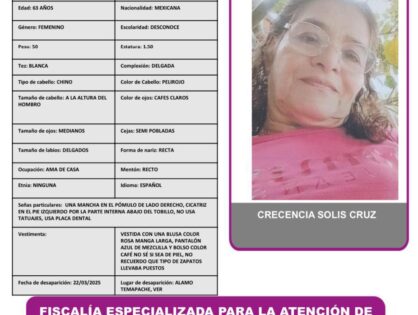 CRECENCIA SOLIS CRUZ