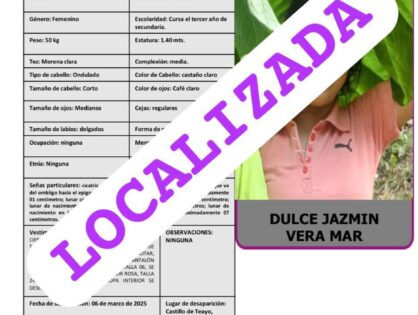 DULCE JAZMIN VERA MAR