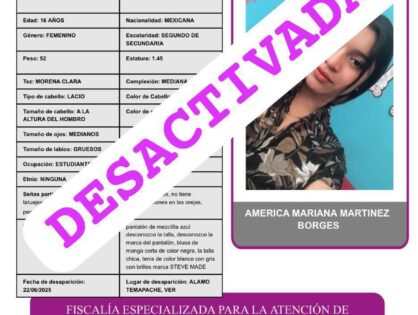 AMÉRICA MARIANA MARTÍNEZ BORGES