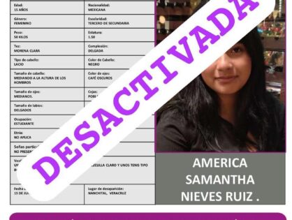 AMÉRICA SAMANTHA NIEVES  RUIZ