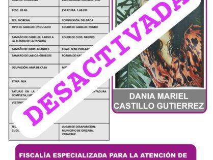 DANIA MARIEL CASTILLO GUTIÉRREZ