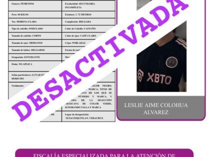 Leslie Aime Colohua Álvarez