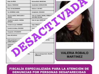 VALERIA ROBALO MARTÍNEZ