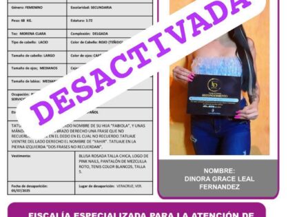 DINORA GRACE LEAL FERNÁNDEZ