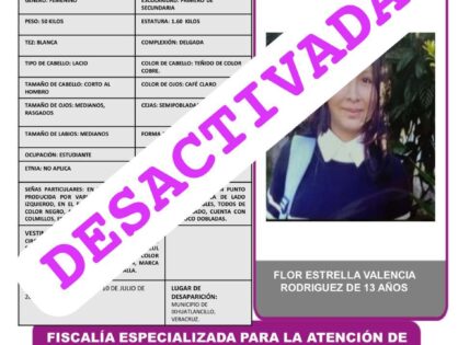 FLOR ESTRELLA VALENCIA RODRÍGUEZ