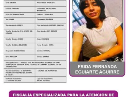 FRIDA FERNANDA EGUIARTE AGUIRRE