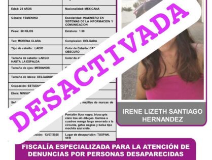 IRENE LIZETH SANTIAGO HERNÁNDEZ