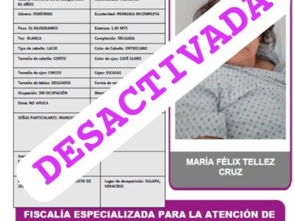 MARÍA FÉLIX TÉLLEZ CRUZ
