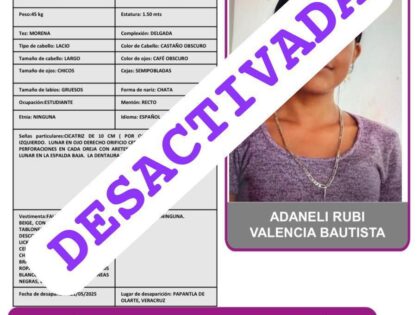 ADANELI RUBI VALENCIA BAUTISTA