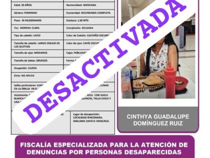 CINTHYA GUADALUPE DOMINGUEZ RUIZ