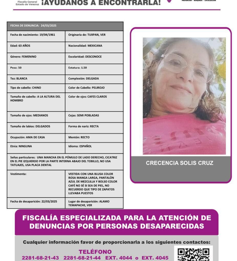 CRECENCIA SOLIS CRUZ