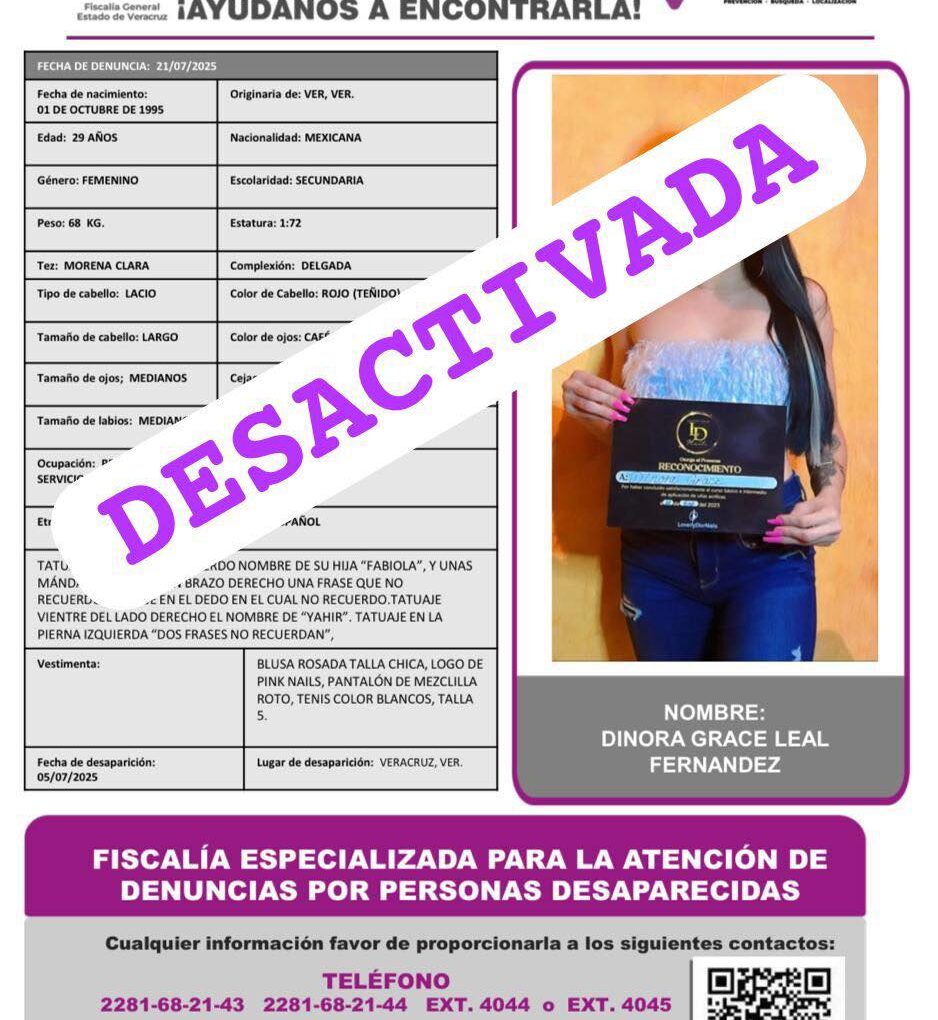 DINORA GRACE LEAL FERNANDEZ