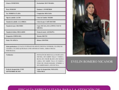 EVELIN ROMERO NICANOR