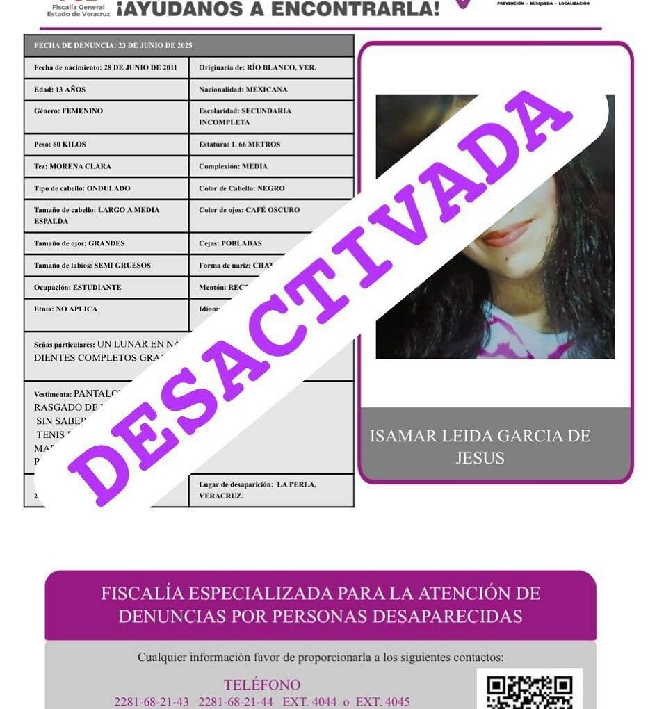 ISAMAR LEIDA GARCIA DE JESUS