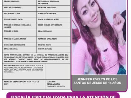 JENNIFER EVELYN DE LOS SANTOS DE JESUS