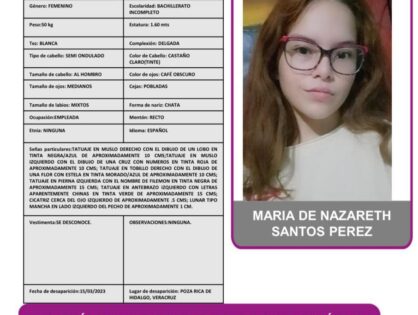 MARIA DE NAZARETH SANTOS PEREZ