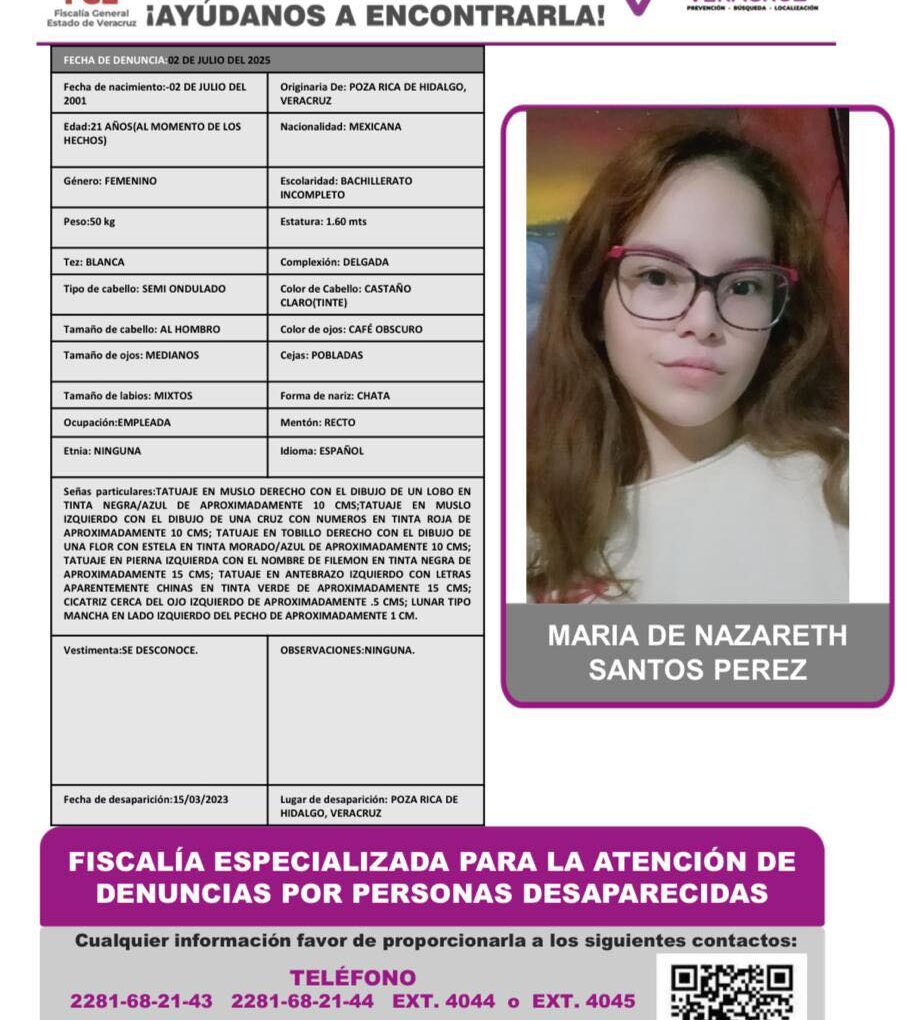 MARIA DE NAZARETH SANTOS PEREZ