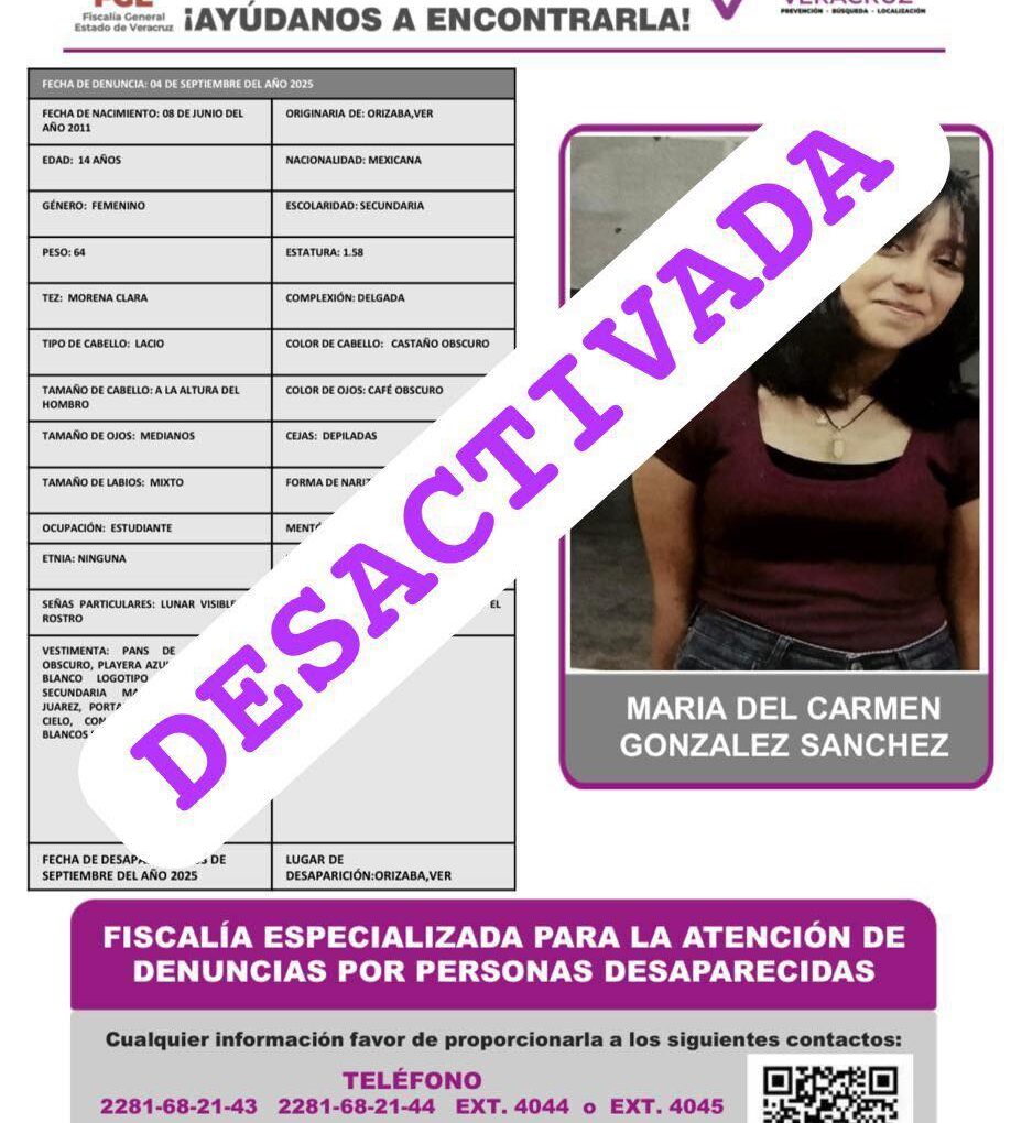 MARIA DEL CARMEN GONZALEZ SANCHEZ