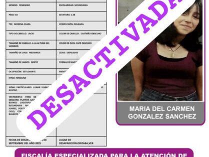 MARÍA DEL CARMEN GONZÁLEZ SÁNCHEZ