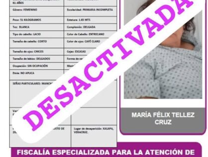 MARIA FELIX TELLEZ CRUZ